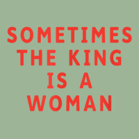 Vintage Aesthetic Sometimes King Is A Woman Feminist T Shirt Urban Pullover Hoodie | Artistshot