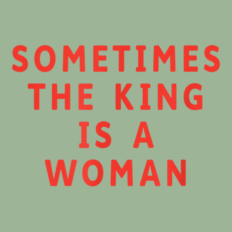 Vintage Aesthetic Sometimes King Is A Woman Feminist T Shirt Urban Pullover Hoodie by cm-arts | Artistshot