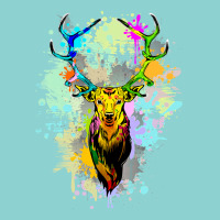 Deer Popart Dripping Paint, Deer Pop Art, Dripping Paint, Deer Drippin Leatherette Tumbler | Artistshot