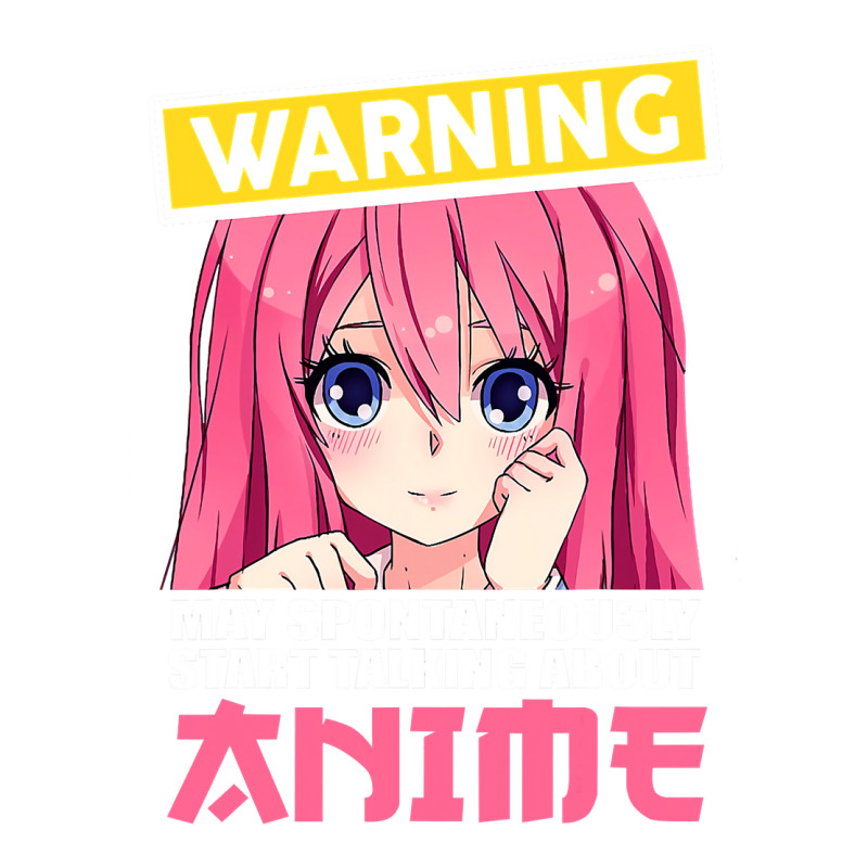 Warning May Spontaneously Start Talking About Anime Girls Bomber Jacket | Artistshot