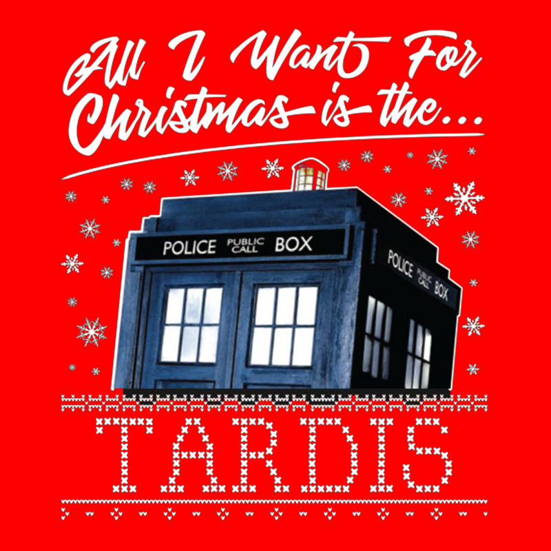 All I Want For Christmas Is The Tardis [tb] Bomber Jacket by vendraqidas | Artistshot