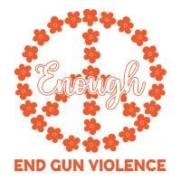 End Gun Violence T  Shirt Enough End Gun Violence Floral Peace Symbol Bomber Jacket | Artistshot