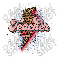 Teacher Leopard Lightning Thunder Western Back To School Bomber Jacket | Artistshot