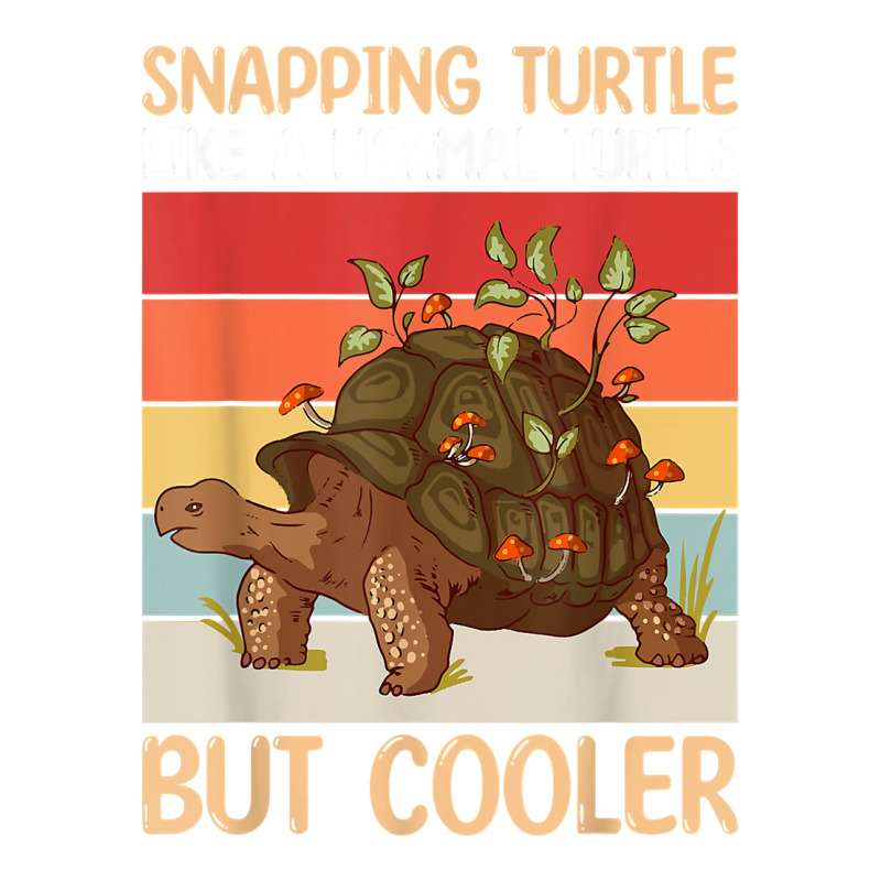 Snapping Turtle Like A Normal Turtle But Cooler  Sea Turtle T Shirt Bomber Jacket | Artistshot