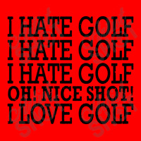 I Hate Golf Oh Nice Bomber Jacket | Artistshot