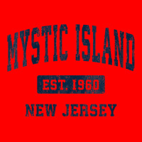 Womens Mystic Island New Jersey Nj Vintage Athletic Sports Design V Ne Bomber Jacket | Artistshot