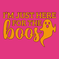 Halloween T  Shirti´m Just Here For The Boos Ghost Orange Color Text Beanie | Artistshot