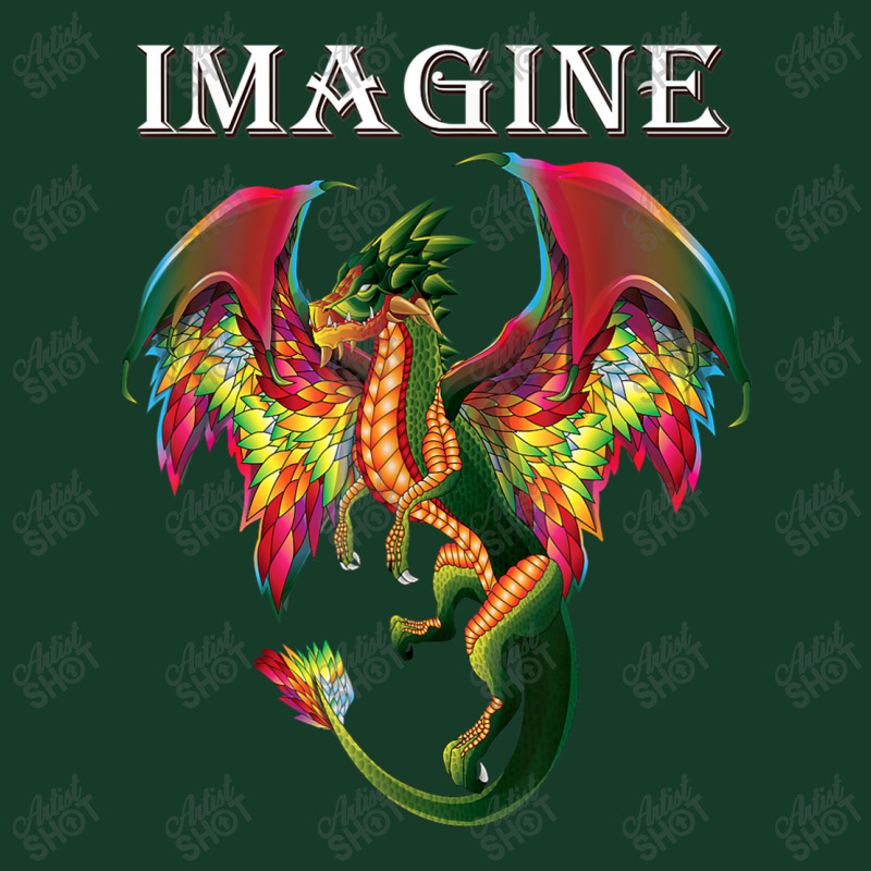 Imagine Being A Dragon Breathing Fire Magical Wings Boys Men Poster Visor hat by HailieDesign | Artistshot