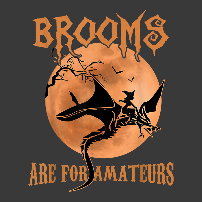 Brooms Are For Amateurs Dragon Riding Witches Halloween T Shirt Pom Pom Beanie by jaiahlowes | Artistshot