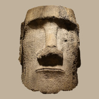 Easter Island Moai Statue Monolith World Mystery Sun Shade Cap | Artistshot