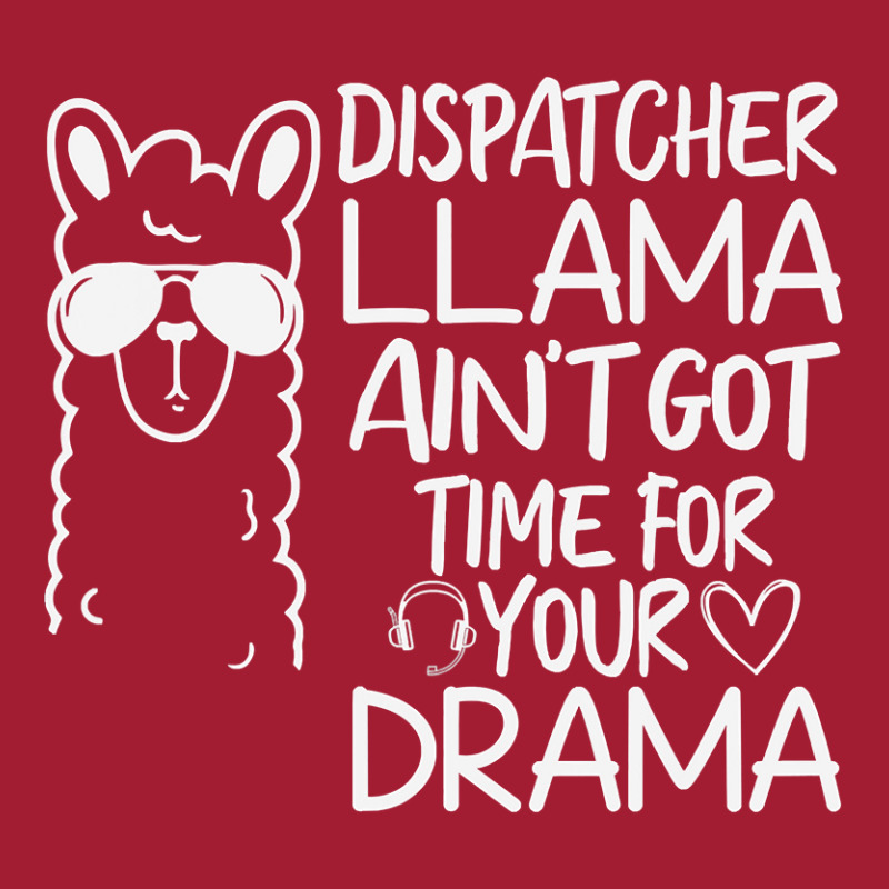 Dispatcher Llama Anit Got Time For Your Drama 911 315 Mesh Back Trucker Hat by permad | Artistshot