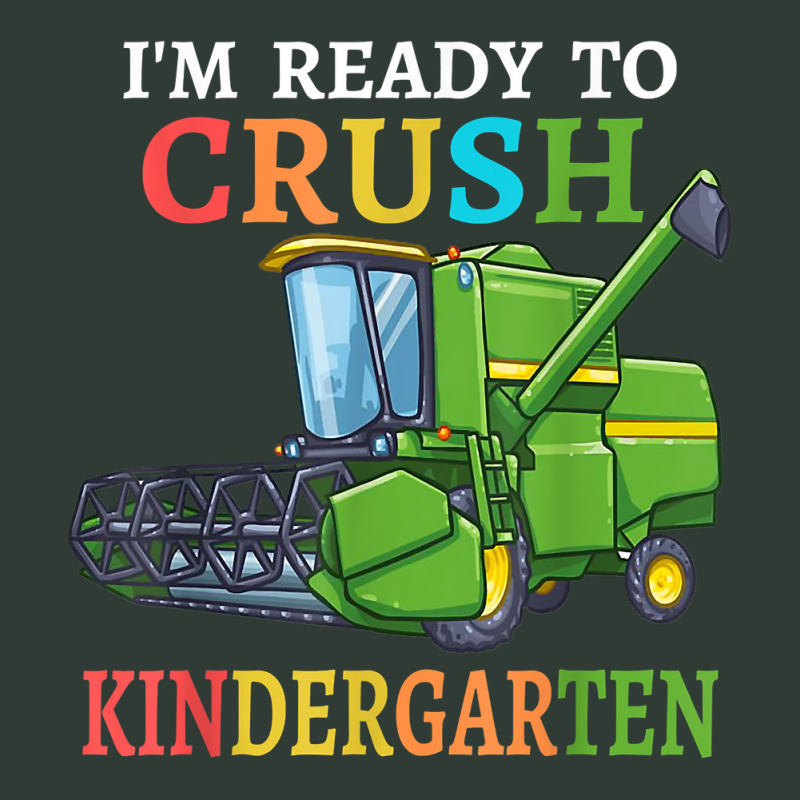 Kids Combine Harvester Back To School I'm Ready To Crush T Shirt Mesh Back Trucker Hat by peersodshamiw8 | Artistshot