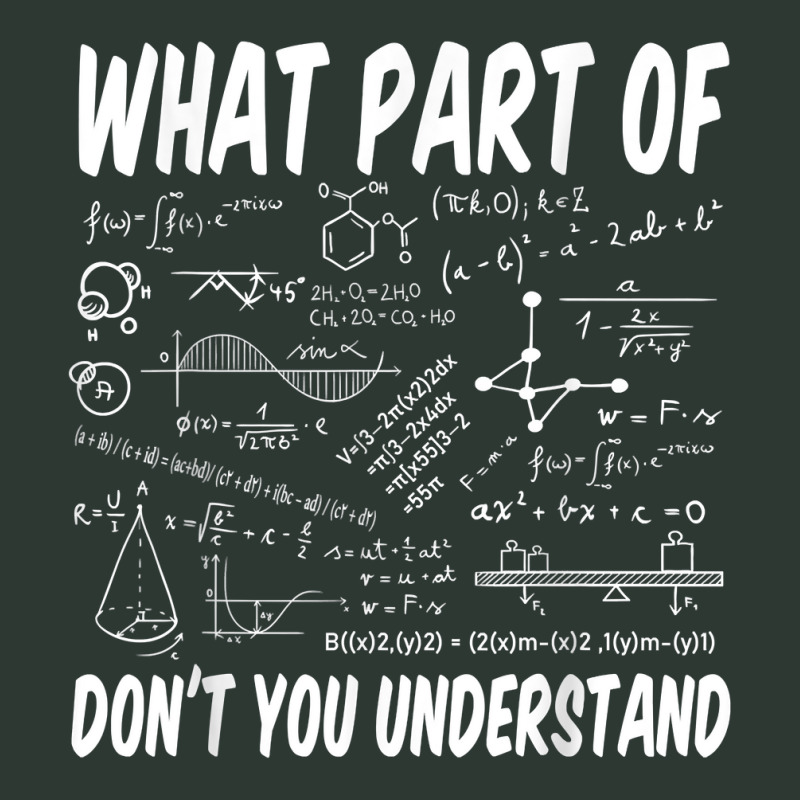 What Part Of Don't You Understand Math Physics T Shirt Mesh Back Trucker Hat by peersodshamiw8 | Artistshot