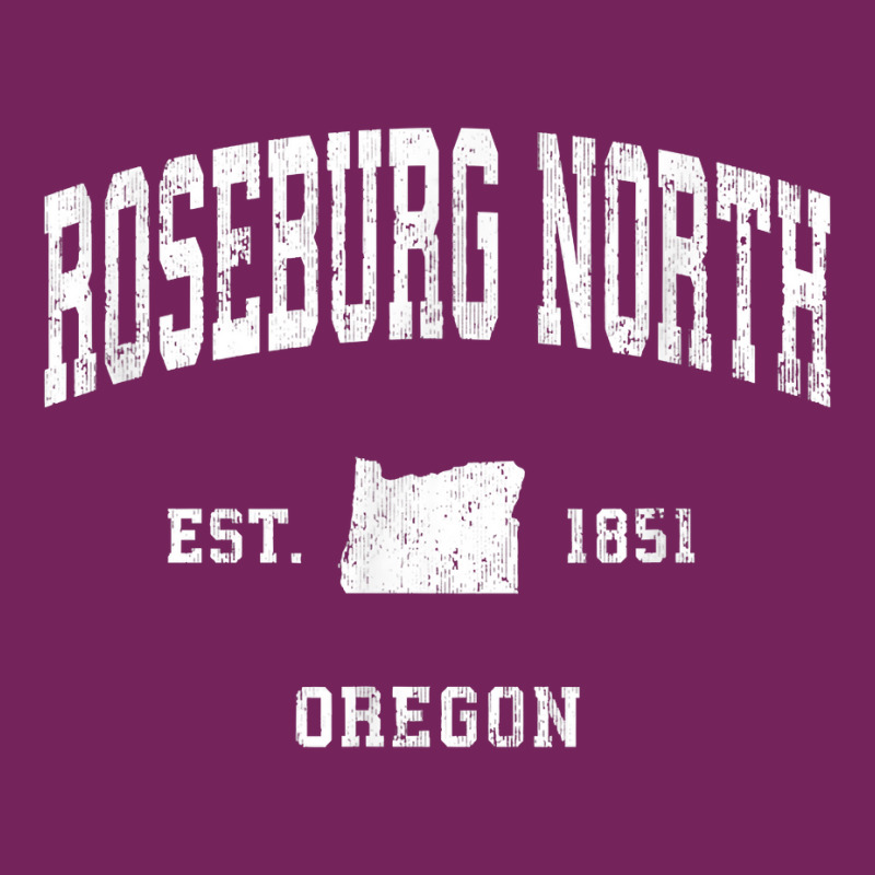 Roseburg North Oregon Or Vintage Athletic Sports Design T Shirt Tie Dyed Bucket Hat by kewisharemeliadq | Artistshot