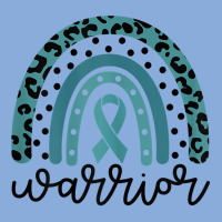 Womens Warrior Cute Teal Rainbow Graphic Ovarian Cancer Awareness T Sh Tie Dyed Bucket Hat | Artistshot