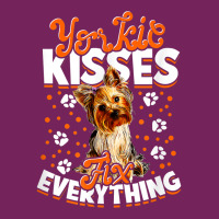 Yorkie Kisses Fix Everything   Yorkshire Terrier T Shirt Tie Dyed Bucket Hat | Artistshot