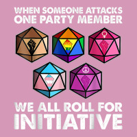 When Someone Attacks One Party Member We Roll For Initiative T Shirt Tie Dyed Bucket Hat | Artistshot