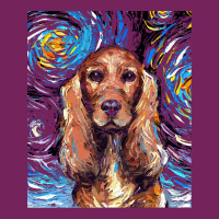 Cocker Spaniel T  Shirt Cocker Spaniel Night ( Portrait) T  Shirt Tie Dyed Bucket Hat | Artistshot