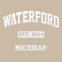 Waterford Michigan Mi Vintage State Athletic Style T Shirt Foam Trucker Hat | Artistshot