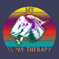 My Goat Is My Therapy, My Goat Is My Therapy Art, My Goat Is My Therap Adjustable Baseball Cap | Artistshot