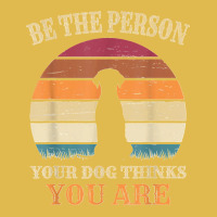 Dog People Be The Person Your Dog Thinks You Are Dog Dyed Cap | Artistshot