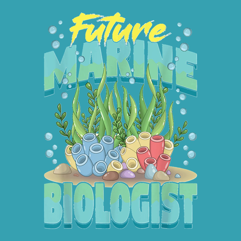 Future Marine Biologist Ocean Life Marine Biology Student Dyed Cap | Artistshot