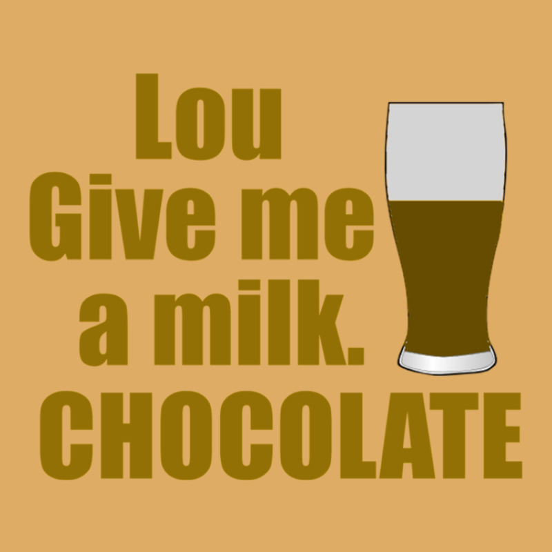 Lou Give Me A Milk. Chocolate - Back To The Future Gift Urban Heavy T-shirt by AaronFosterJr. | Artistshot