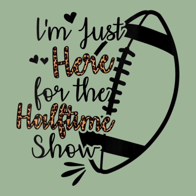 Womens I'm Just Here For The Halftime Show V-neck Urban Heavy T-shirt | Artistshot