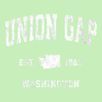 Womens Union Gap Washington Wa Vintage Athletic Sports Design V Neck T Urban Heavy T-shirt | Artistshot