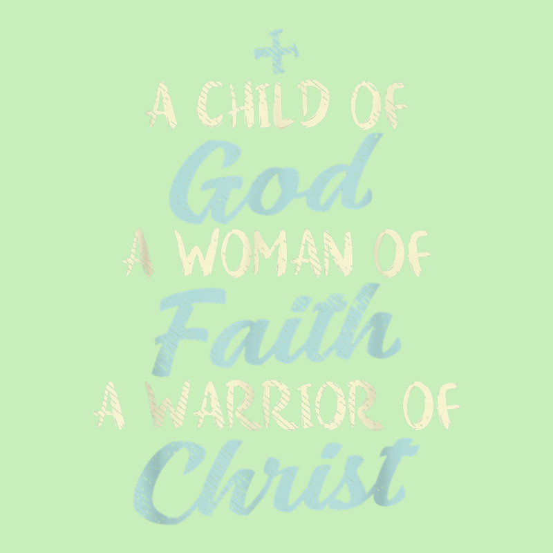 Child God Woman Faith Warrior Christ Jesus Christian Gift T Shirt Urban Heavy T-shirt | Artistshot