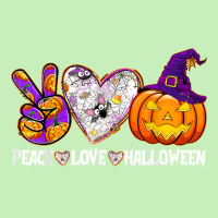 Pumpkin Witch Hat Trick Or Treat Peace Love Halloween T Shirt Urban Pullover Hoodie | Artistshot