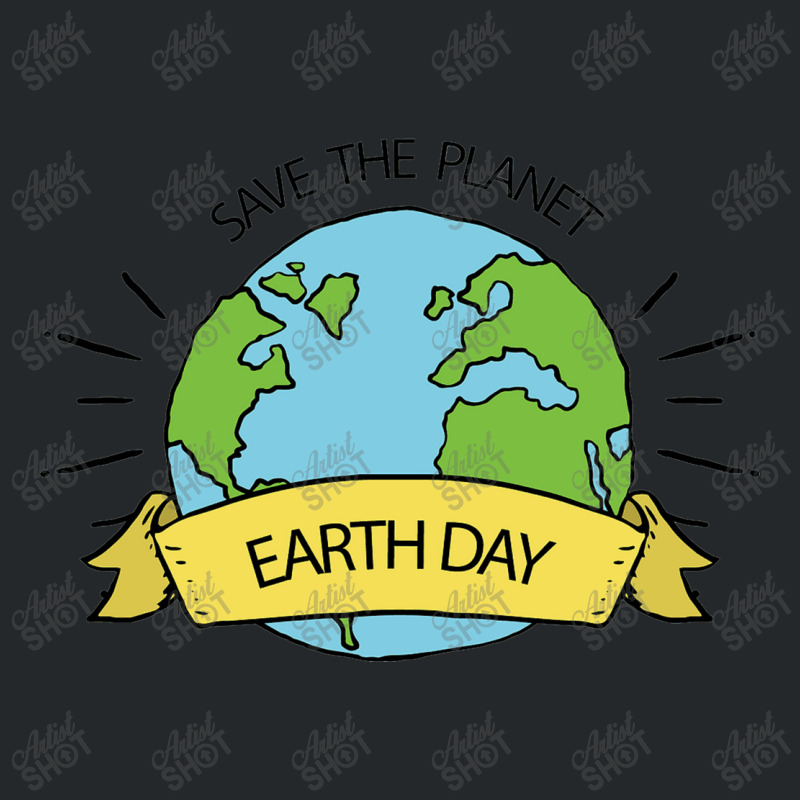 Save The Planet Earth Day Crewneck Sweatshirt | Artistshot