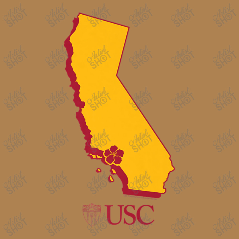 Usc University Of Southern California State Map Leatherette Tumbler | Artistshot