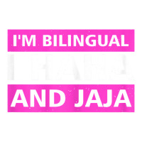 Womens I'm Bilingual I Haha And Jaja Spanish Mexico Spain T Shirt Bomber Jacket | Artistshot