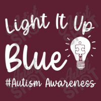 Light It Up Blue Autism Tee I Wear Blue For Autism Awareness T Shirt Beanie | Artistshot