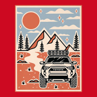 Trail 4runner Overlanding Vibes Premium T Shirt Pom Pom Beanie | Artistshot