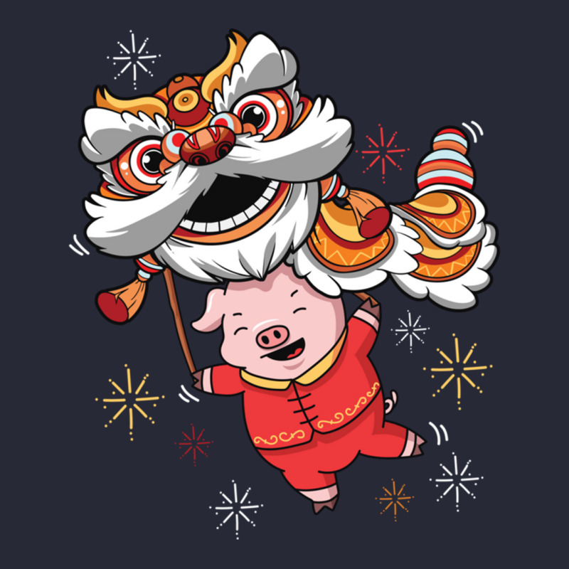 Dragon Lion Dancing Pig Chinese New Year 2019 Pom Pom Beanie by Hoang95 | Artistshot