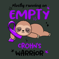 Crohns Awareness T  Shirt Mostly Running On Empty Crohn's Warrior T  S Mesh Back Trucker Hat | Artistshot