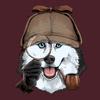 Detective Siberian Husky Spy Investigator Husky Dog Lover Mesh Back Trucker Hat | Artistshot