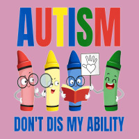 Autism, Don't Dis My Ability, Cute Crayon Cartoon Graphic Tie Dyed Bucket Hat | Artistshot