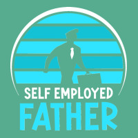 Self Employed Father Work Freelancer Job Boss Dad Daddy Papa Long Slee Tie Dyed Bucket Hat | Artistshot