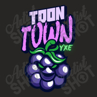 Saskatoon Purple Sour Bunch - Toon Town Yxe Ladies Fitted T-shirt | Artistshot