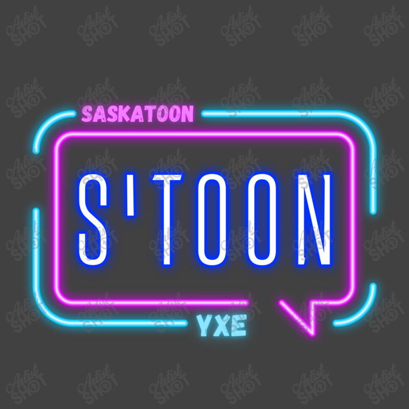 Saskatoon City Lights Vintage T-Shirt by Stoon Style Studio | Artistshot