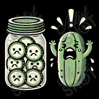 Pickle Surprise A Cucumber And A Jar Of Sliced Mesh Back Trucker Hat | Artistshot