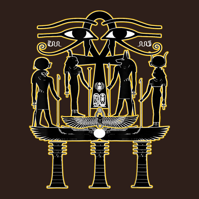 Egypt Egyptian God Kemetic Neter Ra Maat Anubis Hathor T Shirt Foam Trucker Hat by caulkyuladdenrxi | Artistshot