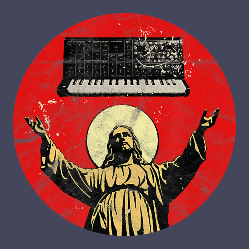 Synthesizer Jesus Analog, Synthesizer Jesus Analog Art, Synthesizer Je Adjustable Baseball Cap | Artistshot