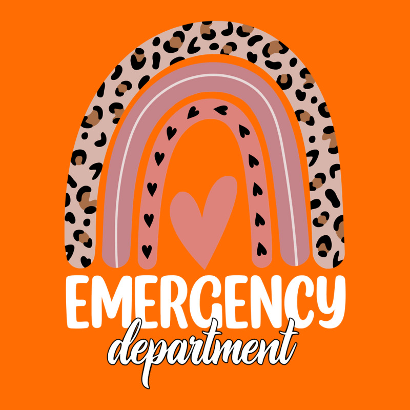 Emergency Department Rainbow Leopard Emergency Room Nursing Long Sleev Adjustable Baseball Cap | Artistshot