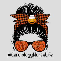 Cardiology Nurse Halloween Pumpkin Messy Bun Nurse Life Adjustable Baseball Cap | Artistshot