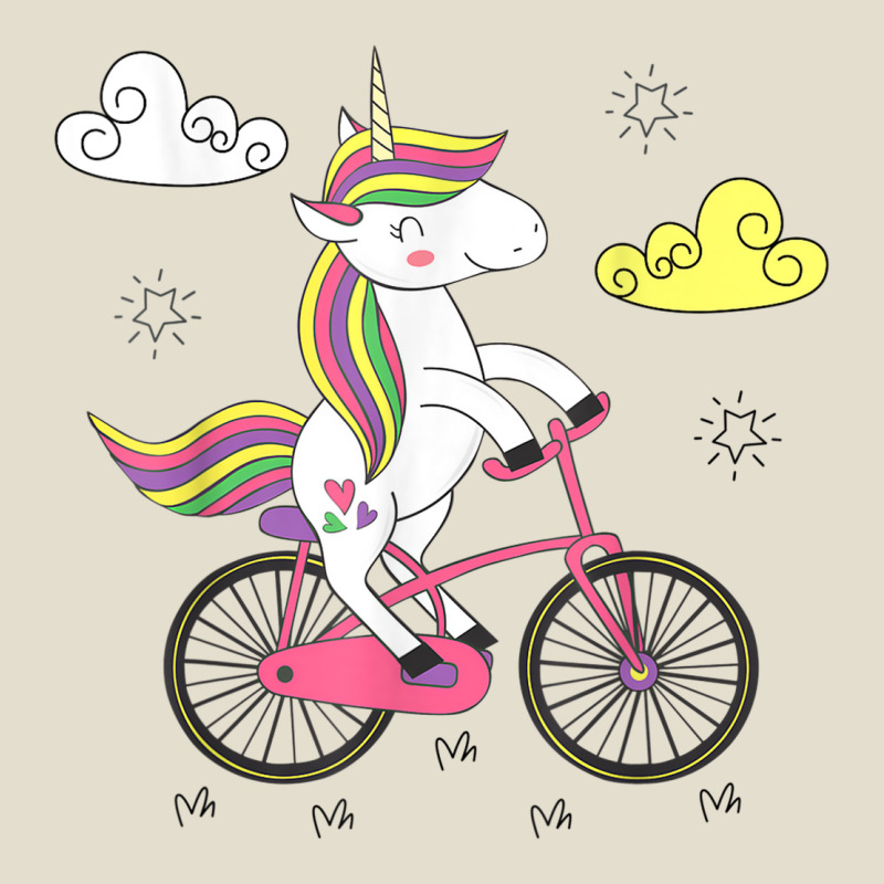 Funny Unicorn On Bike Work Out Biker Adjustable Baseball Cap by Posh | Artistshot