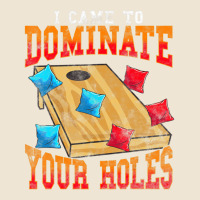 Cornhole I Came To Dominate Your Holes Bean Bag Toss Game Adjustable Baseball Cap | Artistshot